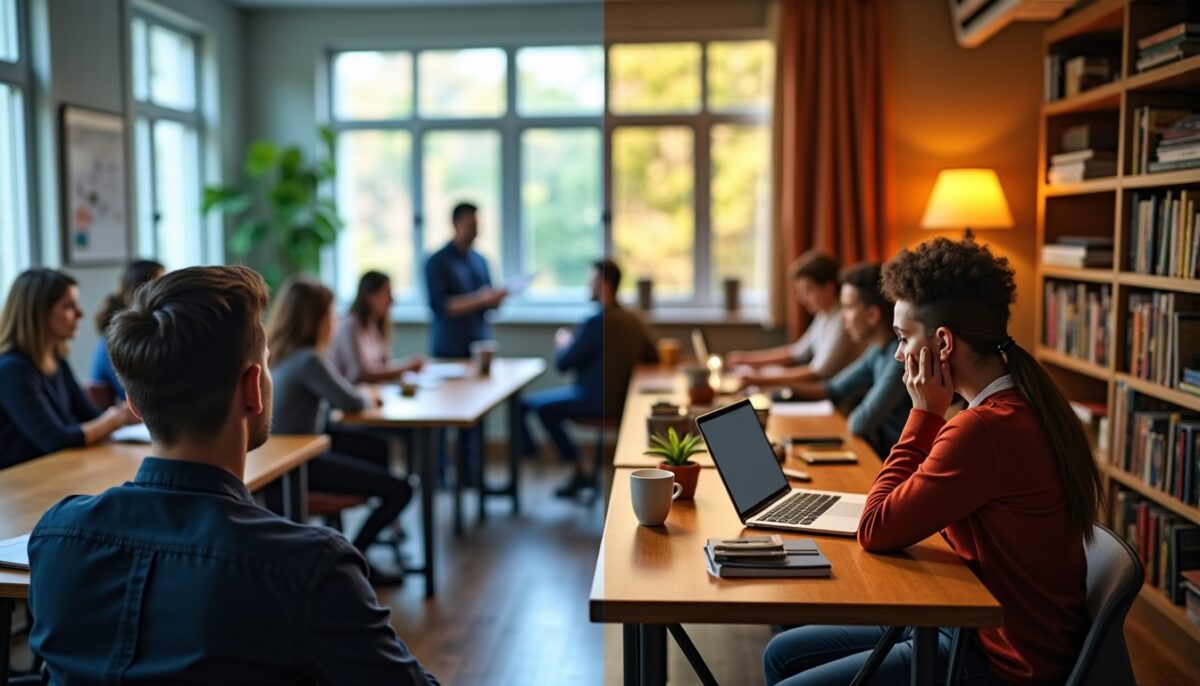 Apprendre la comptabilité : comparer les avantages de la formation en ligne et en présentiel